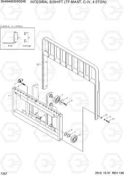 7257 INTEGRAL S/SHIFT(TF,C-IV.4.5TON) 35/40/45D-7E,50D-7AE, Hyundai