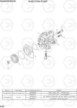 9190 INJECTION PUMP 35/40/45D-7E,50D-7AE, Hyundai