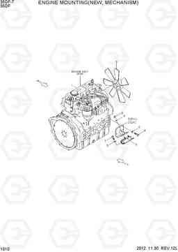 1010 ENGINE MOUNTING(MECHANISM) 35DF-7, Hyundai