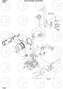 1020 AIR INTAKE SYSTEM 35DF-7, Hyundai