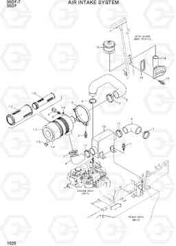 1020 AIR INTAKE SYSTEM 35DF-7, Hyundai