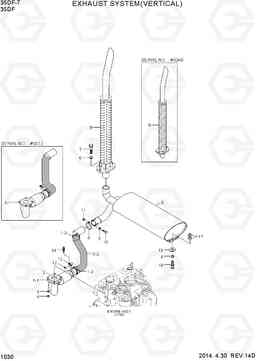 1030 EXHAUST SYSTEM(VERTICAL) 35DF-7, Hyundai