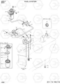 1050 FUEL SYSTEM 35DF-7, Hyundai