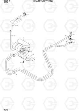 1070 HEATER(OPTION) 35DF-7, Hyundai