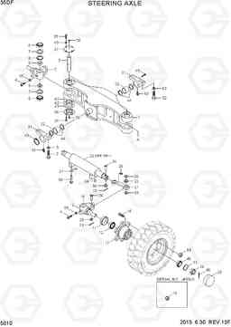 5010 STEERING AXLE 35DF-7, Hyundai