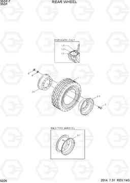 5026 REAR WHEEL 35DF-7, Hyundai