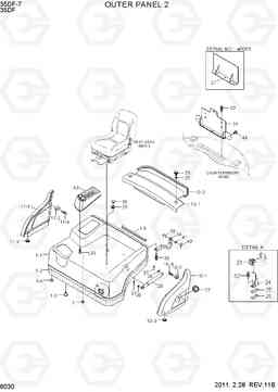 6030 OUTER PANEL 2 35DF-7, Hyundai