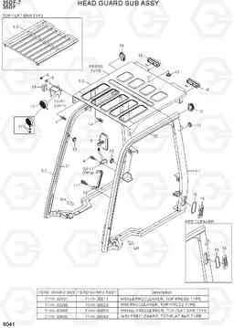 6041 HEAD GUARD SUB ASSY 35DF-7, Hyundai