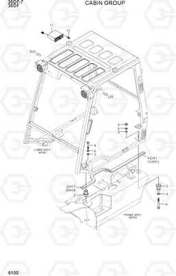 6100 CABIN GROUP 35DF-7, Hyundai