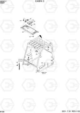 6130 CABIN 3 35DF-7, Hyundai