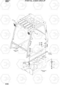 6200 PARTIAL CABIN GROUP 35DF-7, Hyundai