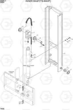 7430 INNER MAST (TS-MAST) 35DF-7, Hyundai