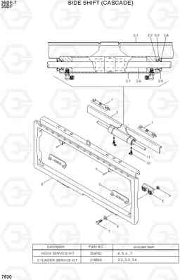 7630 SIDE SHIFT (CASCADE) 35DF-7, Hyundai