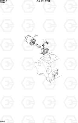 9060 OIL FILTER 35DF-7, Hyundai
