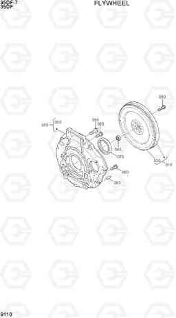 9110 FLYWHEEL 35DF-7, Hyundai