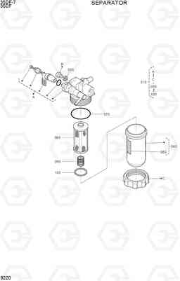 9220 SEPARATOR 35DF-7, Hyundai