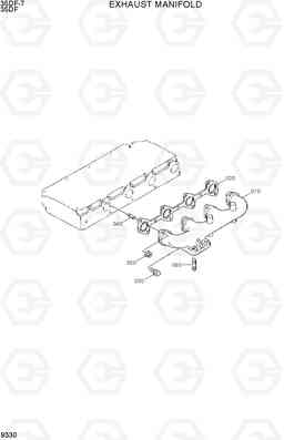 9330 EXHAUST MANIFOLD 35DF-7, Hyundai