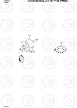 9370 ACCESSORIES AND SERVICE PARTS 35DF-7, Hyundai