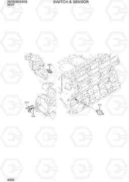 A250 SWITCH/SENSOR 35DF-7, Hyundai