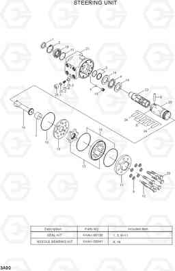 3A90 STEERING UNIT 35DS/40DS/45DS-7, Hyundai