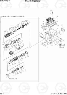 4010 TRANSMISSION 1 35DS/40DS/45DS-7, Hyundai