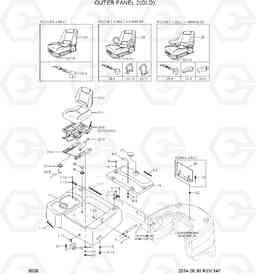 6030 OUTER PANEL 2(OLD) 35DS/40DS/45DS-7, Hyundai