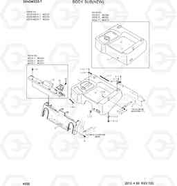 6035 BODY SUB(NEW) 35DS/40DS/45DS-7, Hyundai