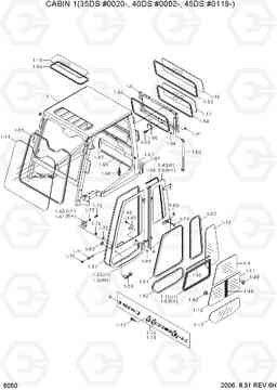 6050 CABIN 1 35DS/40DS/45DS-7, Hyundai