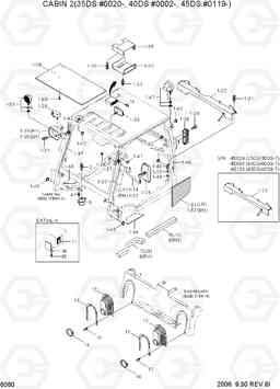 6060 CABIN 2 35DS/40DS/45DS-7, Hyundai