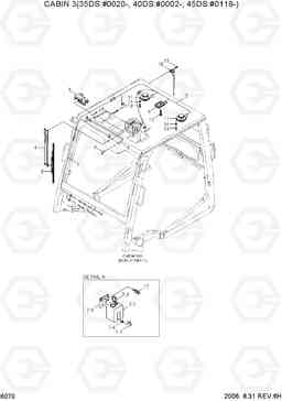 6070 CABIN 3 35DS/40DS/45DS-7, Hyundai