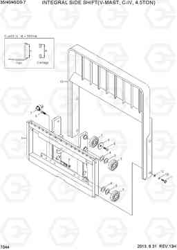 7044 INTEGRAL S/SHIFT(V-MAST,C-IV,4.5TON) 35DS/40DS/45DS-7, Hyundai