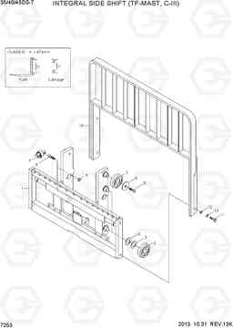 7253 INTEGRAL S/SHIFT(TF,C-III.35/40/45DS-7) 35DS/40DS/45DS-7, Hyundai
