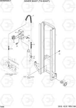 7430 INNER MAST (TS-MAST) 35DS/40DS/45DS-7, Hyundai