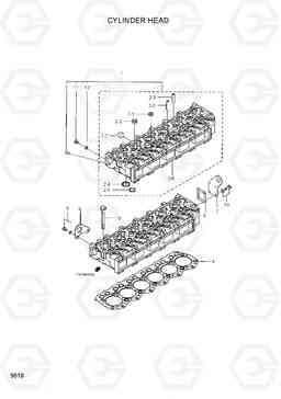 9010 CYLINDER HEAD 35DS/40DS/45DS-7, Hyundai