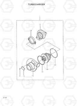 9140 TURBO CHARGER 35DS/40DS/45DS-7, Hyundai