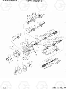 4020 TRANSMISSION 2 35/40/45DS/50DA-7E, Hyundai