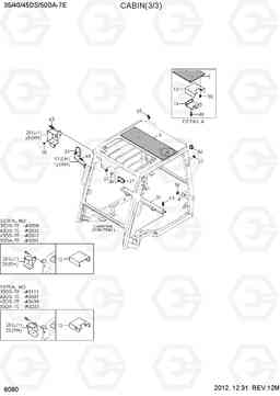 6090 CABIN(3/3) 35/40/45DS/50DA-7E, Hyundai