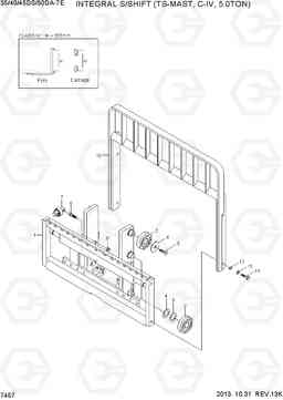 7457 INTEGRAL S/SHIFT(TS,C-IV.5.0TON) 35/40/45DS/50DA-7E, Hyundai