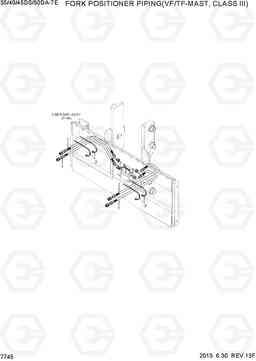 7745 FORK POSI PIPING(VF/TF-MAST,CLASSIII) 35/40/45DS/50DA-7E, Hyundai