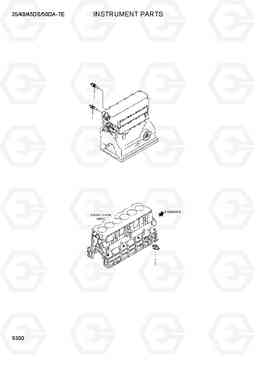 9300 INSTRUMENT PARTS 35/40/45DS/50DA-7E, Hyundai