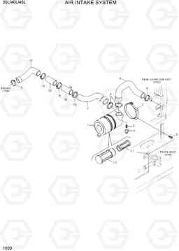 1020 AIR INTAKE SYSTEM 35/40/45L-7, Hyundai