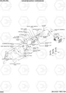 2040 DASHBOARD HARNESS 35/40/45L-7, Hyundai