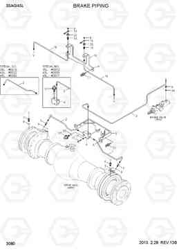 3080 BRAKE PIPING 35/40/45L-7, Hyundai