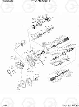 4020 TRANSMISSION 2 35/40/45L-7, Hyundai