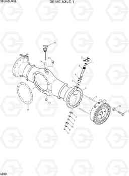 4030 DRIVE AXLE 1 35/40/45L-7, Hyundai