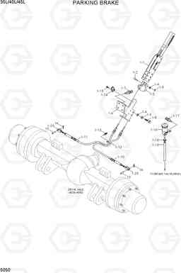 5050 PARKING BRAKE 35/40/45L-7, Hyundai