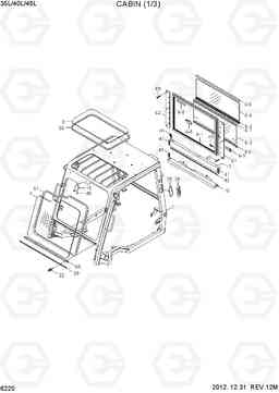 6220 CABIN (1/3) 35/40/45L-7, Hyundai