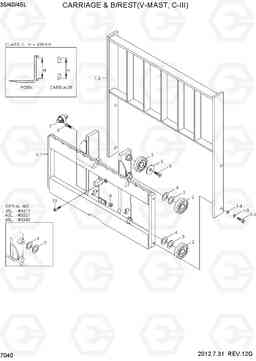 7040 CARR & B/REST (V-MAST, C-III) 35/40/45L-7, Hyundai