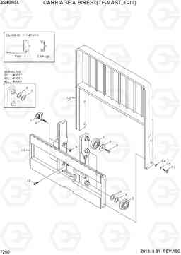 7250 CARR & B/REST (TF-MAST,C-III) 35/40/45L-7, Hyundai