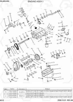 9010 ENGINE ASSY I 35/40/45L-7, Hyundai